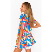 SHOW ME YOUR MUMU TABBY TUNIC - RAINBOW POP