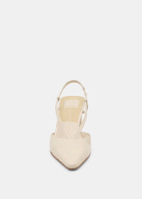 DOLCE VITA GINAY HEELS BONE LEATHER