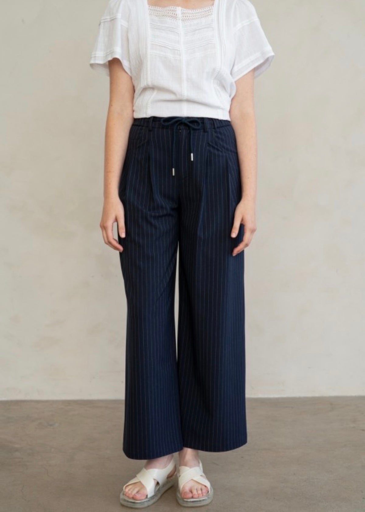 THE TAMMY TAILORED PINSTRIPE TROUSER