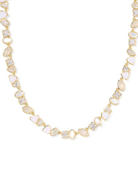 KENDRA SCOTT ISABELLE GOLD TENNIS NECKLACE