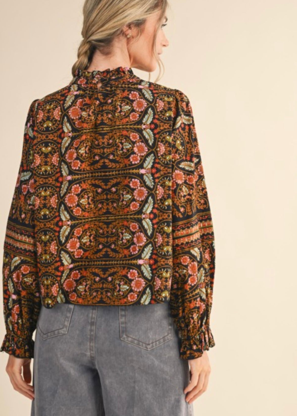 THE POLLY FLORAL TOP