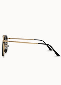 DAX EYEWEAR IVY OVERSIZED SQUARE SUNGLASSES - MARBLE