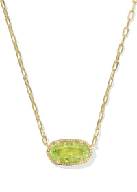 KENDRA SCOTT ELISA LUXE SHORT PENDANT NECKLACE