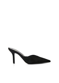 BILLINI KAREY KITTEN HEEL - BLACK VELVET