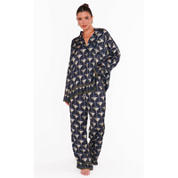 SHOW ME YOUR MUMU OVERSLEPT PJ SET - DIRTY MARTINI SILKY