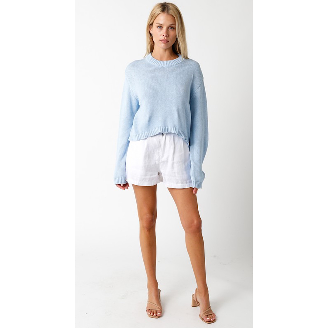 THE JOLIE LINEN SHORTS