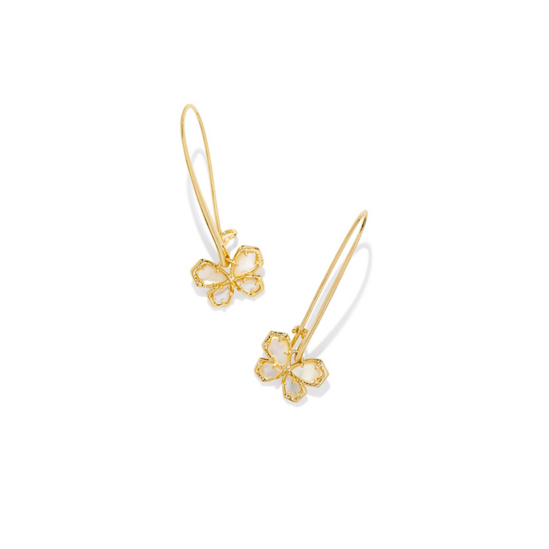 KENDRA SCOTT MAE BUTTERFLY WIRE DROP EARRINGS