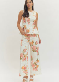 THE FINLEY FLORAL TOP