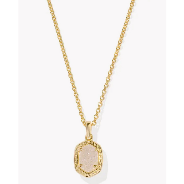 KENDRA SCOTT DAPHNE FRAMED PENDANT NECKLACE