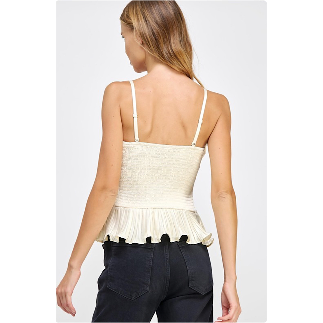 FOREVER & ALWAYS RUFFLED TOP