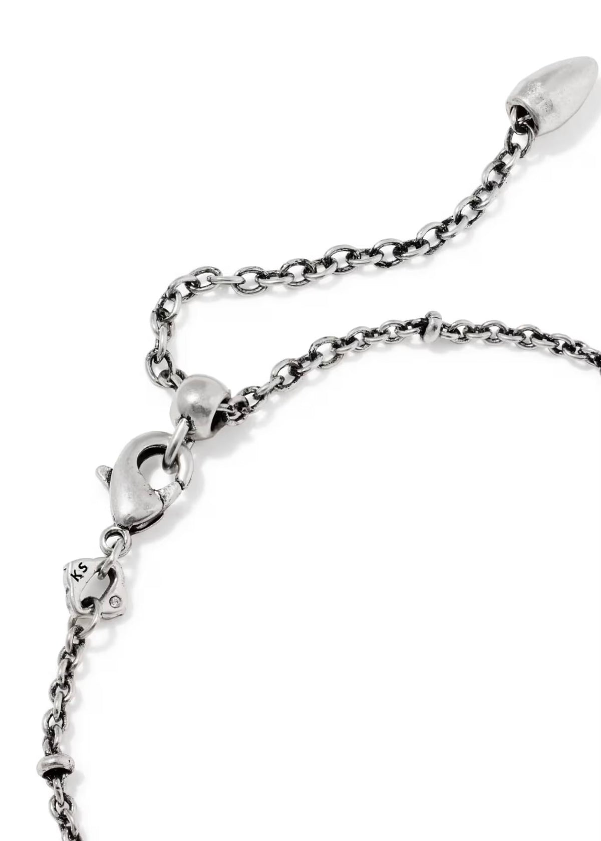 KENDRA SCOTT TIGER STRIPED ELAINA DELICATE CHAIN BRACELET