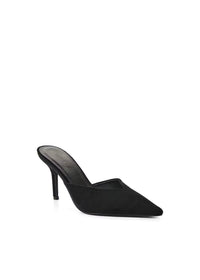 BILLINI KAREY KITTEN HEEL - BLACK VELVET