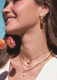 KENDRA SCOTT CAILEY BUTTERFLY SHORT PENDANT NECKLACE