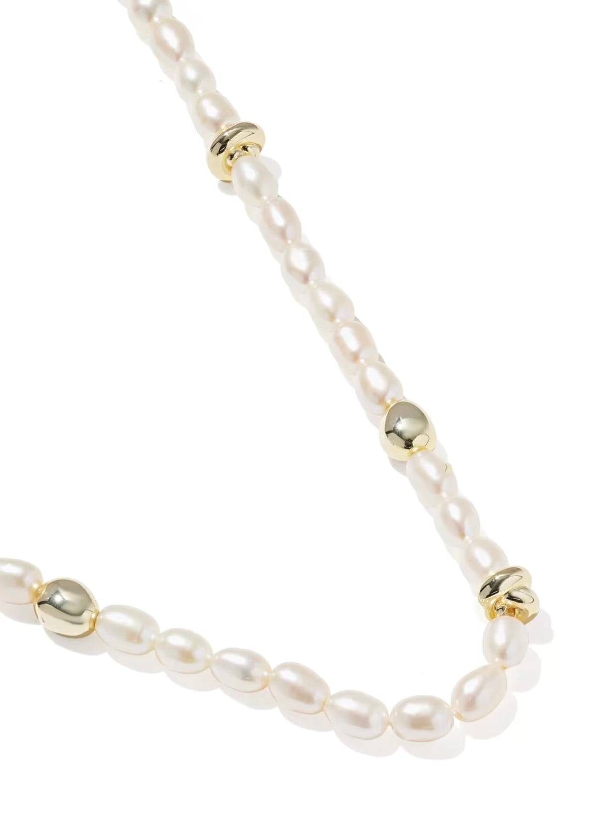 KENDRA SCOTT GABRIELLA PEARL STRAND NECKLACE - GOLD