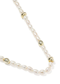 KENDRA SCOTT GABRIELLA PEARL STRAND NECKLACE - GOLD