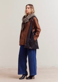 THE LIZZIE LEATHER TOTE