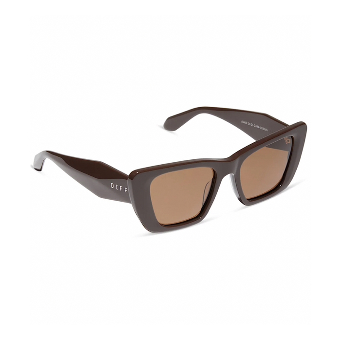 DIFF AURA • TRUFFLE + BROWN SUNGLASSES