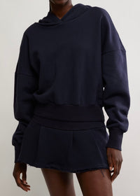 FREE PEOPLE SPRINT TO THE FINISH SKORT SET - MIDNIGHT NAVY