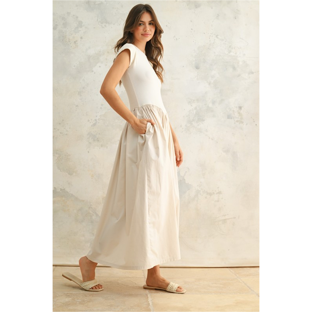 BREAKING HEARTS MIDI DRESS