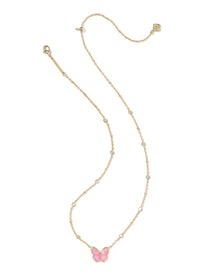 KENDRA SCOTT CAILEY BUTTERFLY SHORT PENDANT NECKLACE
