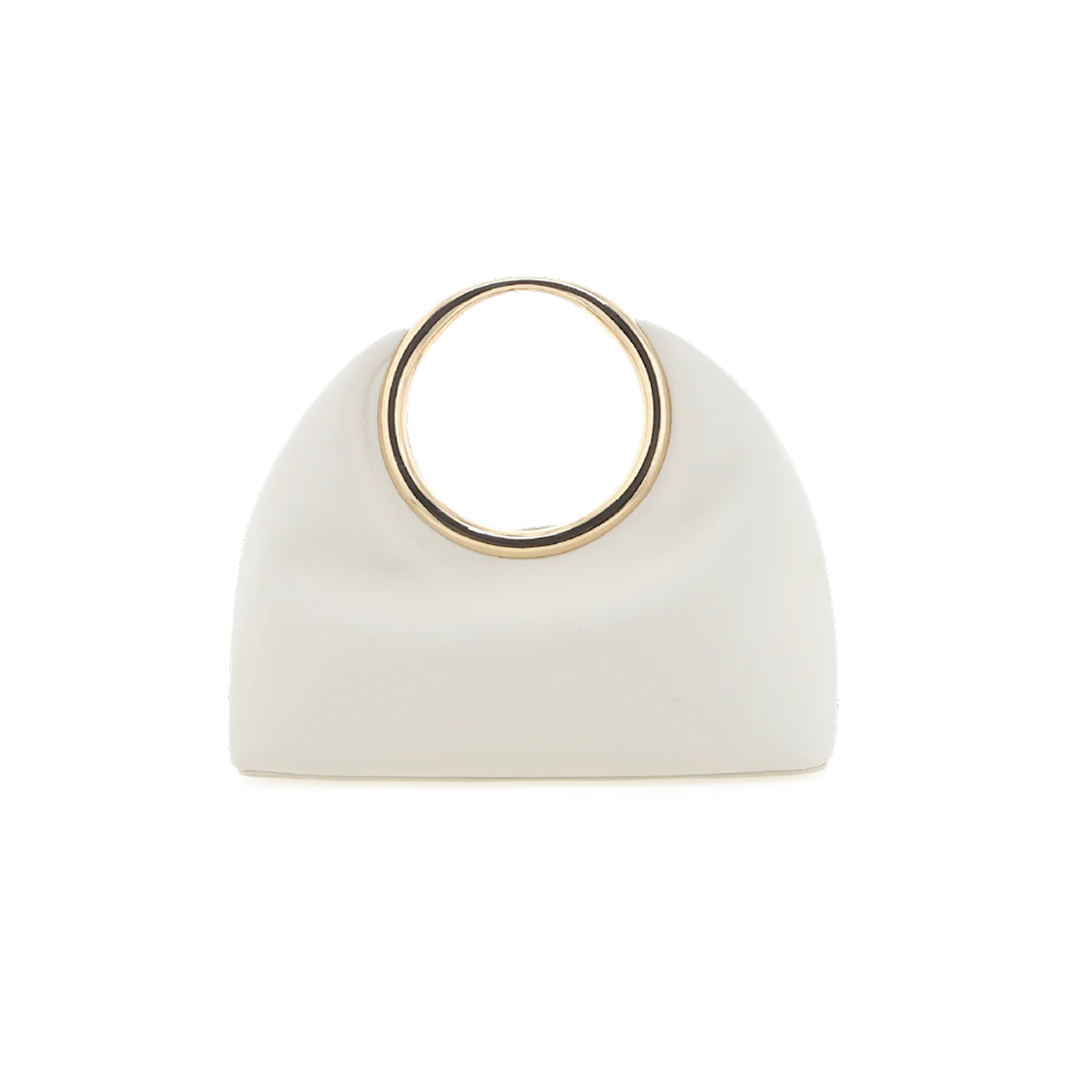 BILLINI MONROE HANDLE BAG - BONE