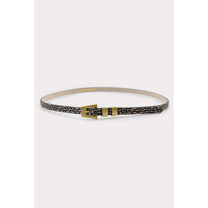 MODERN SLIM BELT - LEOPARD