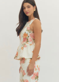 THE FINLEY FLORAL TOP