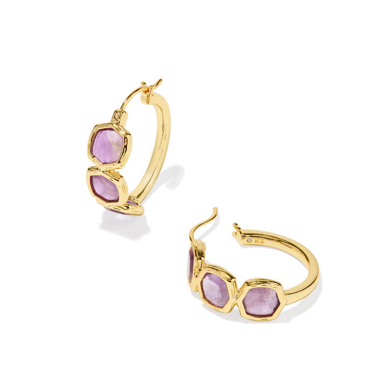 KENDRA SCOTT MAURA HOOP EARRINGS