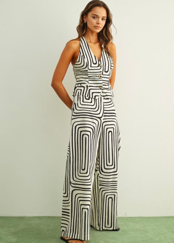 OFF THE GRID WIDE LEG TROUSERS