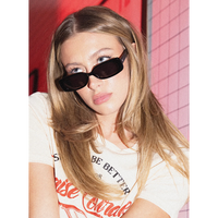 OTRA EYEWEAR BRONTE SUNGLASSES - BLACK