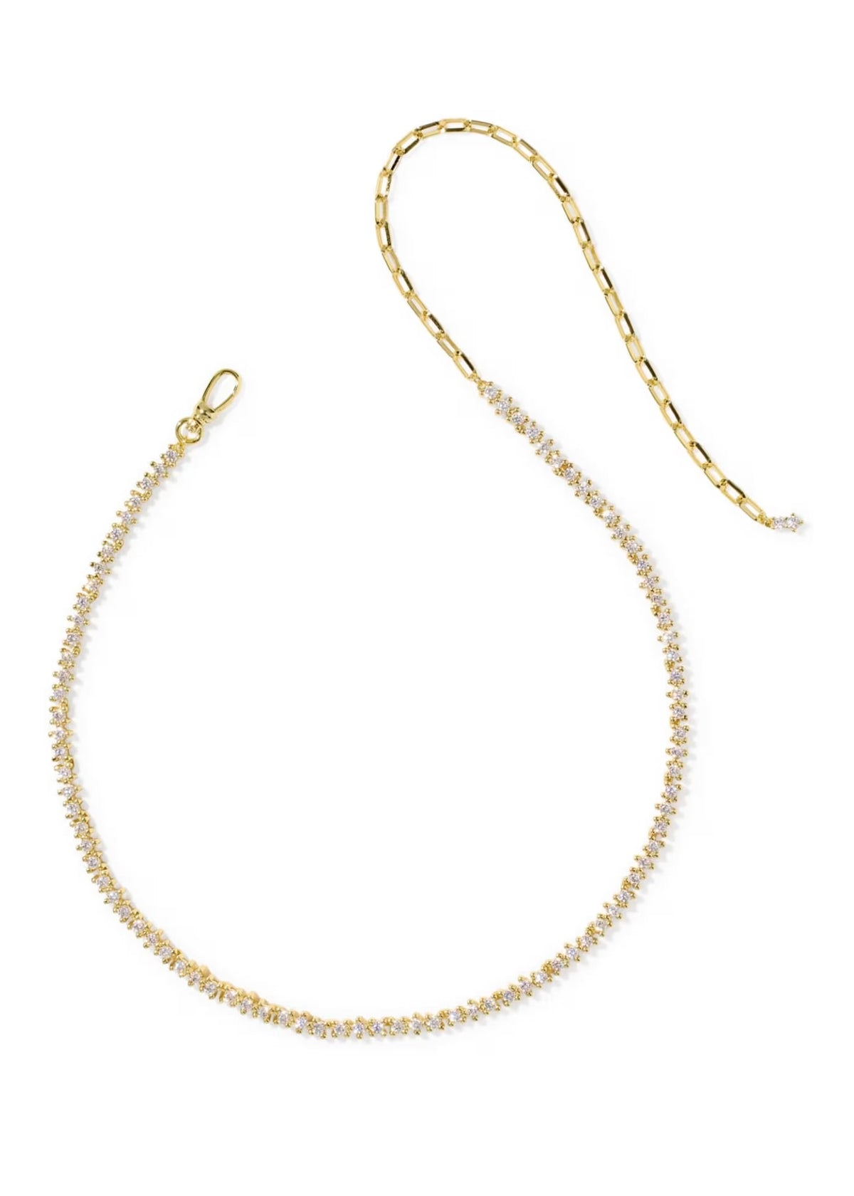 KENDRA SCOTT FATE TENNIS NECKLACE