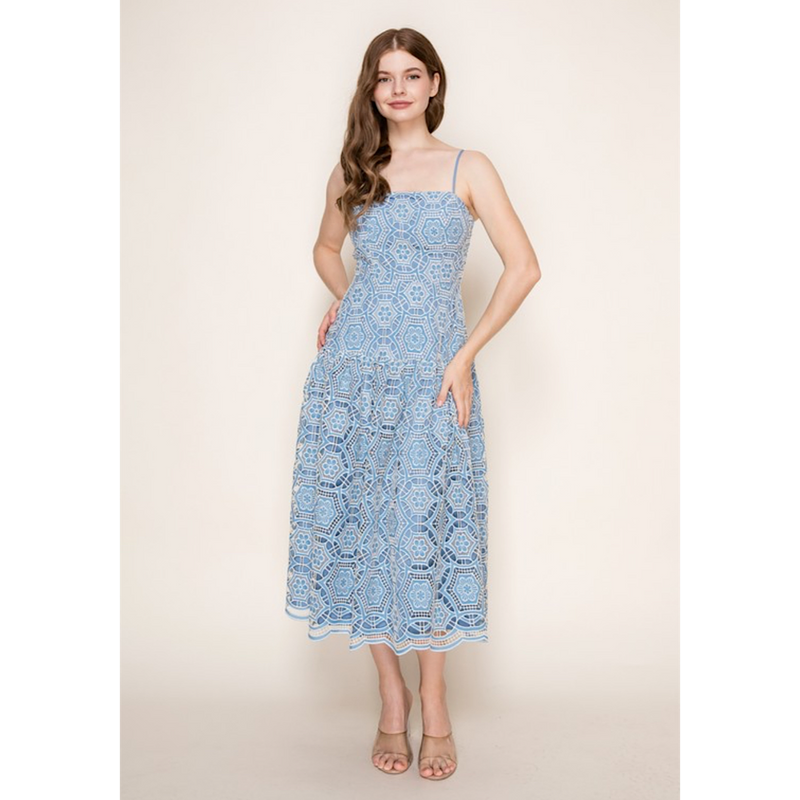 BLESS YOUR HEART MIDI DRESS