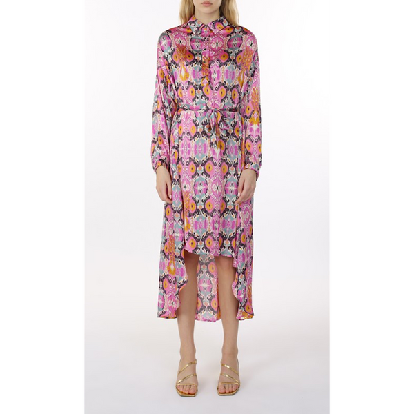 THE MORGIE HIGH LOW MIDI DRESS