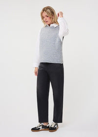 ESQUALO GILET SLV/LSS DIAMONDS - LIGHT GREY