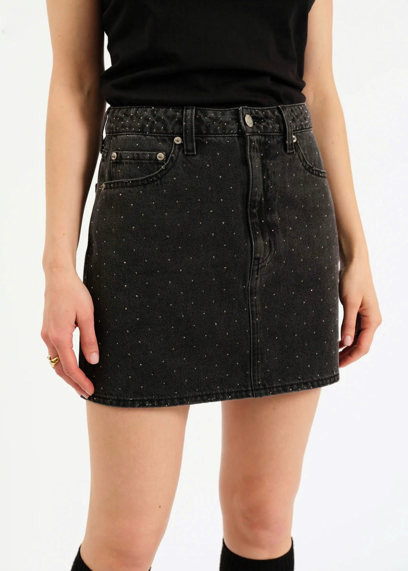 DAZE STASH MINI SKIRT IN STARLIT NIGHT