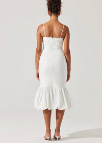 ASTR THE LABEL BRITTNEA BODYCON BUBBLE HEM DRESS