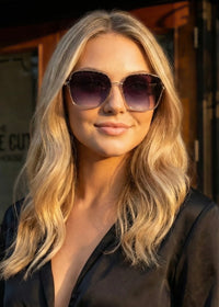 DAX EYEWEAR ASPEN SUNGLASSES - GRAY