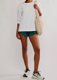 FREE PEOPLE MOVEMENT HUSTLE LAYER - WHITE