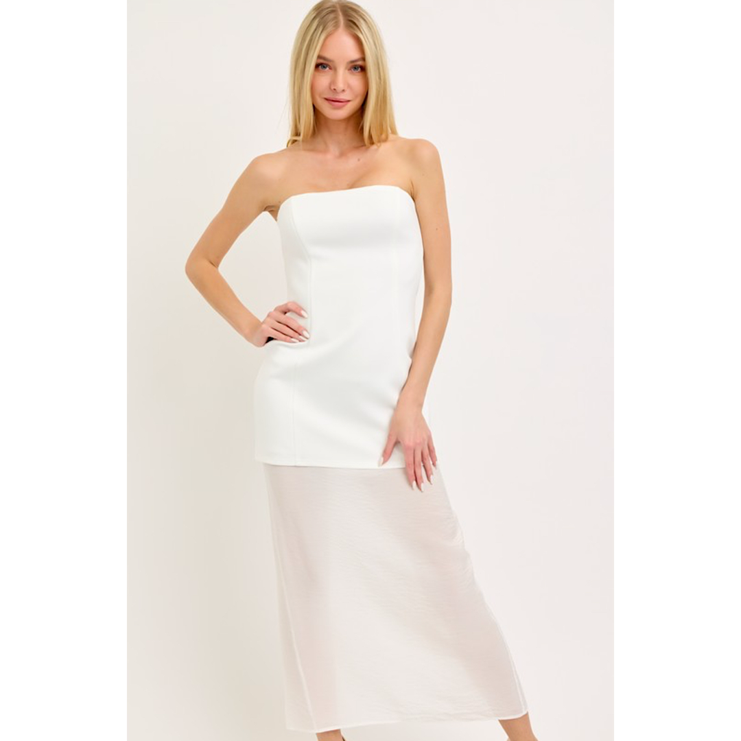 THE ELA MIDI DRESS