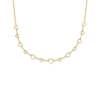 KENDRA SCOTT HAISLEY HEART STRAND NECKLACE