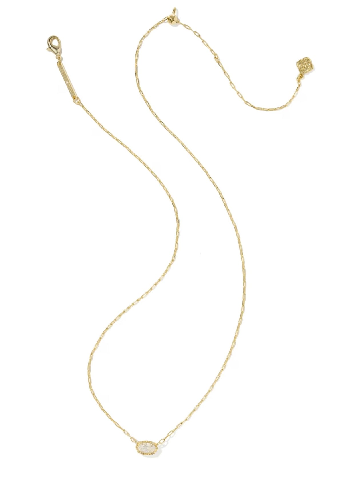 KENDRA SCOTT MINI ELISA LUXE PENDANT NECKLACE