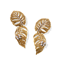 KENDRA SCOTF KAYLA STATEMENT EARRINGS - VINTAGE GOLD