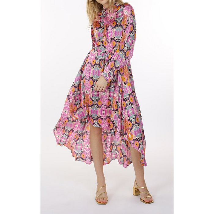 THE MORGIE HIGH LOW MIDI DRESS