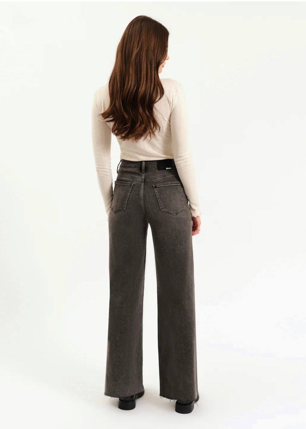 DAZE DENIM FAR OUT HIGH RISE IN MILKY WAY