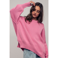 ALL YOURS SWEATER - PINK