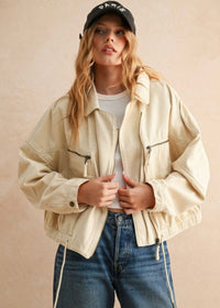 TAKE MY LOVE MOTO STYLE JACKET