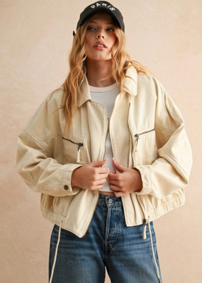 TAKE MY LOVE MOTO STYLE JACKET