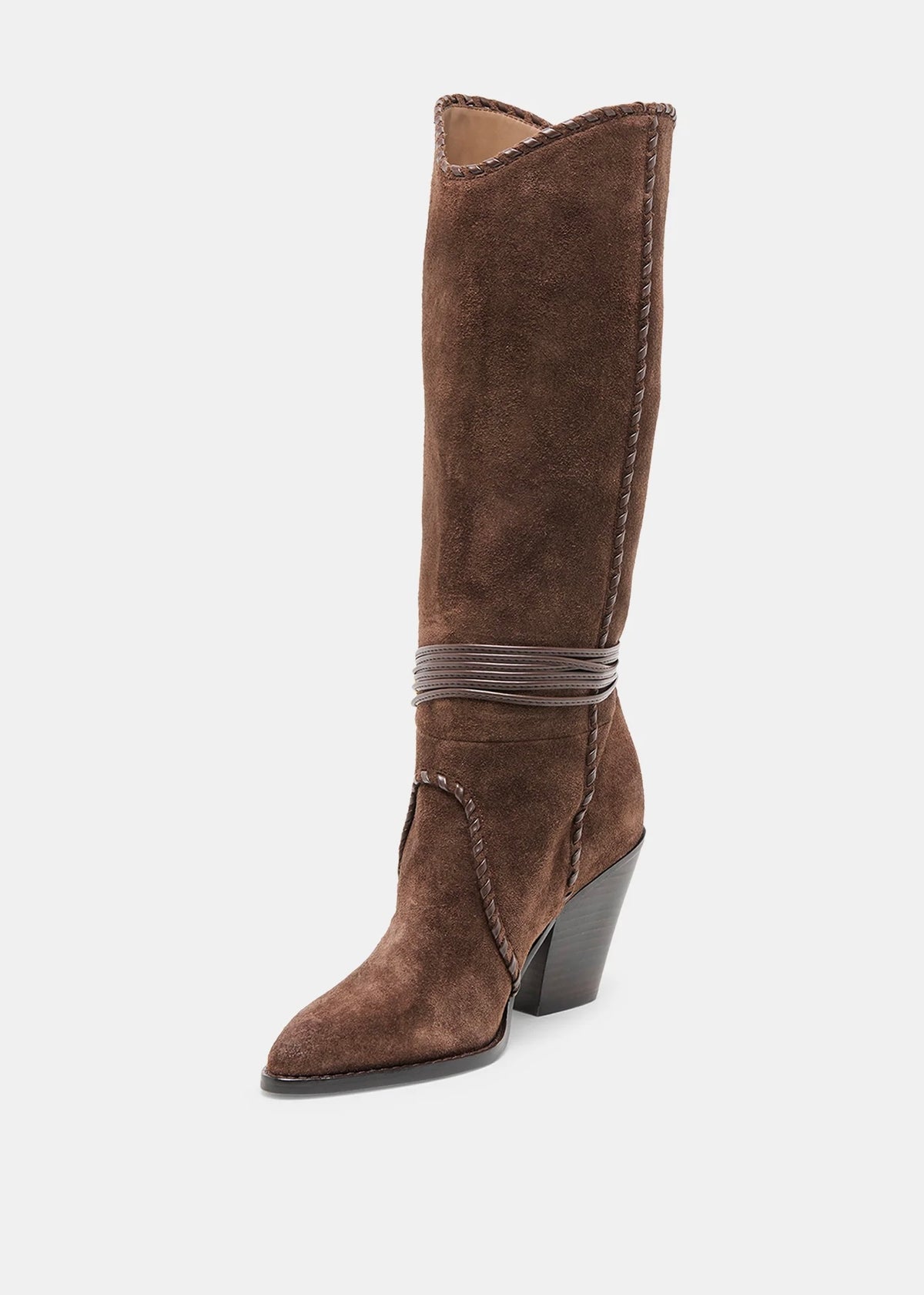 DOLCE VITA JODY BOOTS DARK BROWN SUEDE