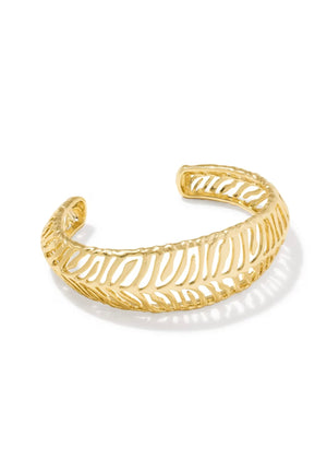 KENDRA SCOTT TIGER STRIPED MIKKI CUFF BRACELET