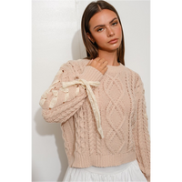 HOLD YOU CLOSE BOW SWEATER